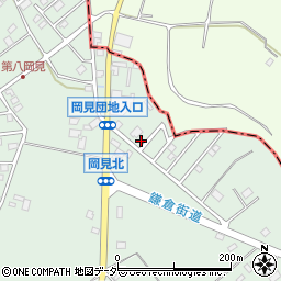 茨城県牛久市岡見町2601-15周辺の地図