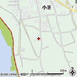 茨城県つくば市小茎181-1周辺の地図