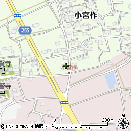 茨城県鹿嶋市小宮作794周辺の地図