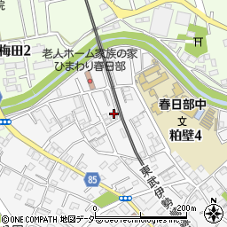 埼玉県春日部市粕壁5997-14周辺の地図