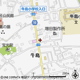 埼玉県春日部市牛島911周辺の地図