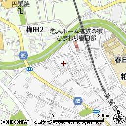 埼玉県春日部市粕壁6015-12周辺の地図