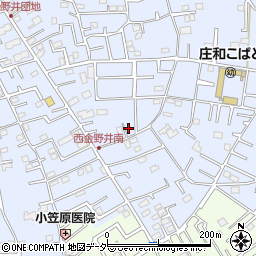 埼玉県春日部市西金野井1845周辺の地図
