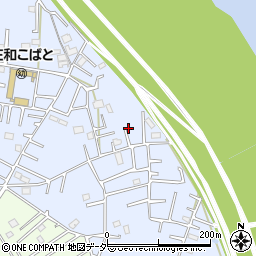 埼玉県春日部市西金野井1707周辺の地図