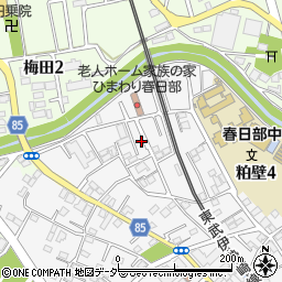 埼玉県春日部市粕壁6012-6周辺の地図