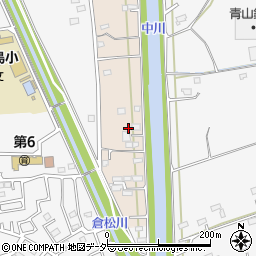 埼玉県春日部市新川25周辺の地図