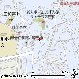 埼玉県春日部市西金野井158周辺の地図