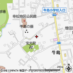 埼玉県春日部市牛島792周辺の地図