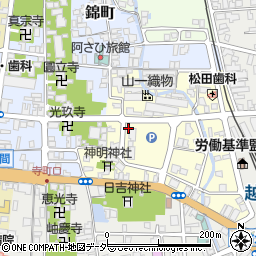城下町　東広場施設管理周辺の地図