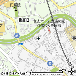埼玉県春日部市粕壁6016-2周辺の地図