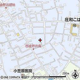 埼玉県春日部市西金野井1847周辺の地図