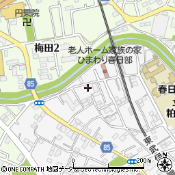 埼玉県春日部市粕壁6015-10周辺の地図
