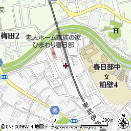 埼玉県春日部市粕壁5997-13周辺の地図
