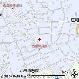 埼玉県春日部市西金野井1866周辺の地図