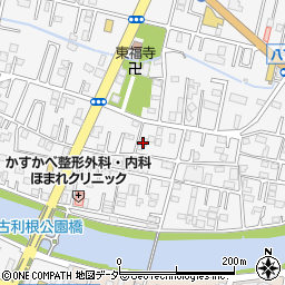 埼玉県春日部市八丁目246周辺の地図