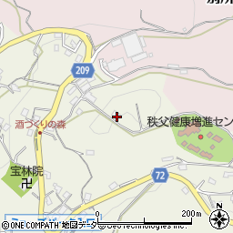 埼玉県秩父市久那420-3周辺の地図