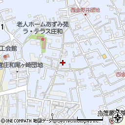 埼玉県春日部市西金野井53周辺の地図