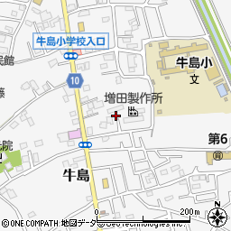 埼玉県春日部市牛島907周辺の地図