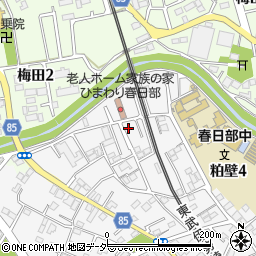 埼玉県春日部市粕壁6011-7周辺の地図