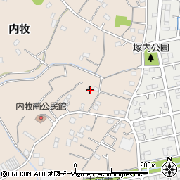 埼玉県春日部市内牧1505周辺の地図