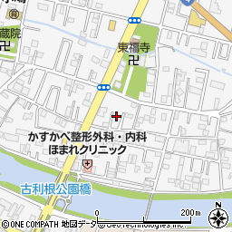 埼玉県春日部市八丁目254周辺の地図