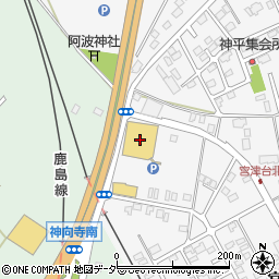 マルヘイストア鹿嶋店周辺の地図