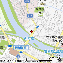 筒井豆富本店周辺の地図