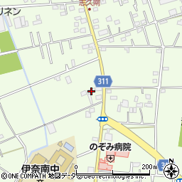 埼玉県北足立郡伊奈町小室4089周辺の地図