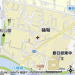 埼玉県春日部市樋堀220周辺の地図