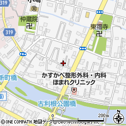 埼玉県春日部市八丁目271周辺の地図