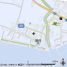 茨城県行方市麻生204周辺の地図