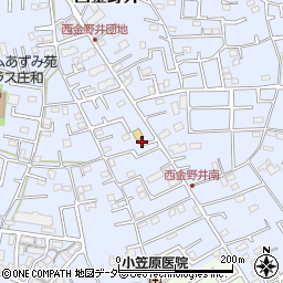 埼玉県春日部市西金野井20周辺の地図