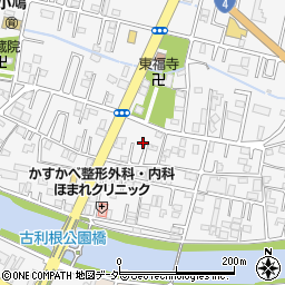 埼玉県春日部市八丁目251周辺の地図