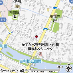 埼玉県春日部市八丁目269周辺の地図