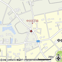 若井自動車周辺の地図