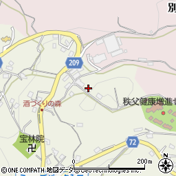 埼玉県秩父市久那421周辺の地図