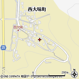 福井県福井市西大味町30周辺の地図