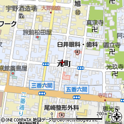 有限会社松田金物店周辺の地図