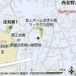 埼玉県春日部市西金野井180周辺の地図