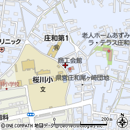 埼玉県春日部市西金野井280周辺の地図