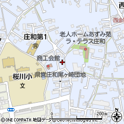 埼玉県春日部市西金野井268周辺の地図