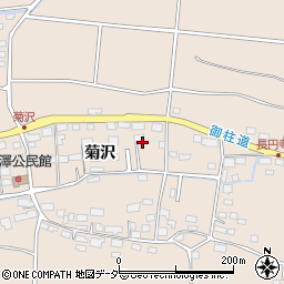 長野県茅野市玉川菊沢6302-1周辺の地図