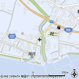 茨城県行方市麻生189周辺の地図