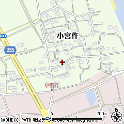 茨城県鹿嶋市小宮作716周辺の地図