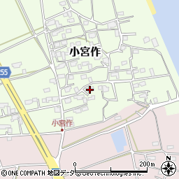 茨城県鹿嶋市小宮作781周辺の地図