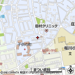 埼玉県春日部市西金野井324周辺の地図
