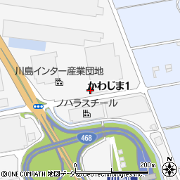 〒350-0168 埼玉県比企郡川島町かわじまの地図