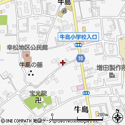 埼玉県春日部市牛島768周辺の地図