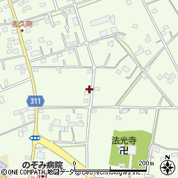 埼玉県北足立郡伊奈町小室4020-1周辺の地図
