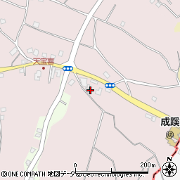 茨城県つくば市天宝喜671周辺の地図
